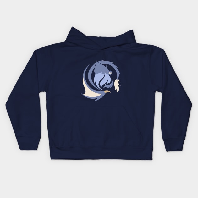 Empress of Flames - Lunastra Kids Hoodie by kinokashi